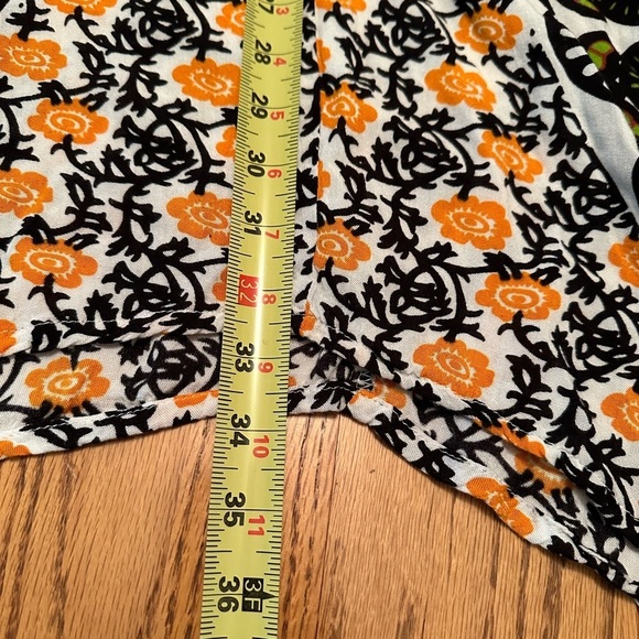 Women’s Bold Print Green Black Brown Sleeveless Maxi Dress Measures As A Large. - Picture 8 of 10